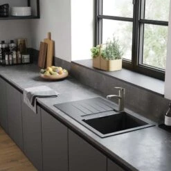 Hansgrohe Focus M41 Single Lever Kitchen Mixer Tap 160 Single Spray Mode - Stainless Steel - 31806800 -Blanco Shop h a hansgrohe 31806800 lifestyle