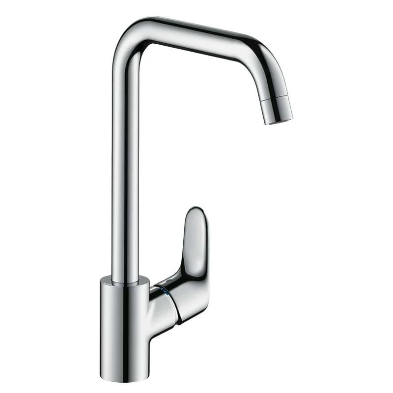 Hansgrohe Focus M41 EcoSmart Single Lever Kitchen Mixer Tap 260 Single Spray Mode - Chrome - 31821000 1 Hansgrohe Focus M41 EcoSmart Single Lever Kitchen Mixer Tap 260 Single Spray Mode - Chrome - 31821000