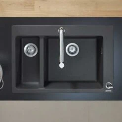 Hansgrohe Metris Select M71 2-Hole Single Lever Kitchen Mixer Tap 200 With Pull-Out Spout & Sbox Single Spray Mode - Chrome - 73804000 10 Hansgrohe Metris Select M71 2-Hole Single Lever Kitchen Mixer Tap 200 With Pull-Out Spout & Sbox Single Spray Mode - Chrome - 73804000 -Blanco Shop h a hansgrohe 73804000 lifestyle2