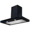 Rangemaster Hi-Lite Flat 110cm Hood Black - HLTHDS110BL/