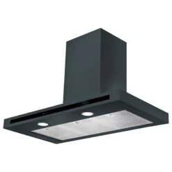Rangemaster Hi-Lite Flat 110cm Hood Slate Grey - HLTHDS110SL/