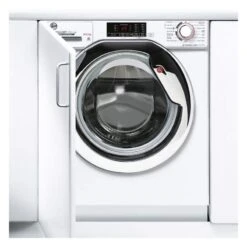 Hoover H500 HBDS 485D1ACE-80 B/I 1400rpm 8/5kg Washer Dryer - White W/Chrome Door