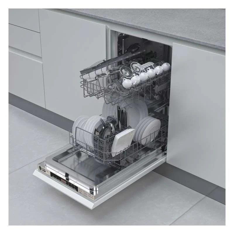Hoover H500 HDIH 2T1047-80 F/I 10 Place Slim Dishwasher - White 5 Hoover H500 HDIH 2T1047-80 F/I 10 Place Slim Dishwasher - White - Image 5