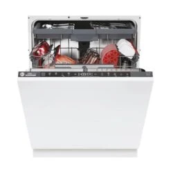 Hoover H500 HI 6C4S1PTA-80 F/I 16 Place Dishwasher - White -Blanco Shop h o hoover hi 6c4s1pta 80 front1