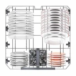 Hoover H500 HI4C6F0S-80 F/I 14 Place Dishwasher - White -Blanco Shop h o hoover hi4c6f0s 80 tray