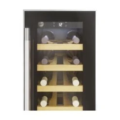 Hoover H500 HWCB 30 UK/N 30cm Wine Cooler - Black Glass & Stainless Steel 8 Hoover H500 HWCB 30 UK/N 30cm Wine Cooler - Black Glass & Stainless Steel -Blanco Shop h o hoover hwcb30ukn front1
