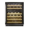 Hoover H500 HWCB 60 UK/N 60cm Wine Cooler - Black Glass & Stainless Steel
