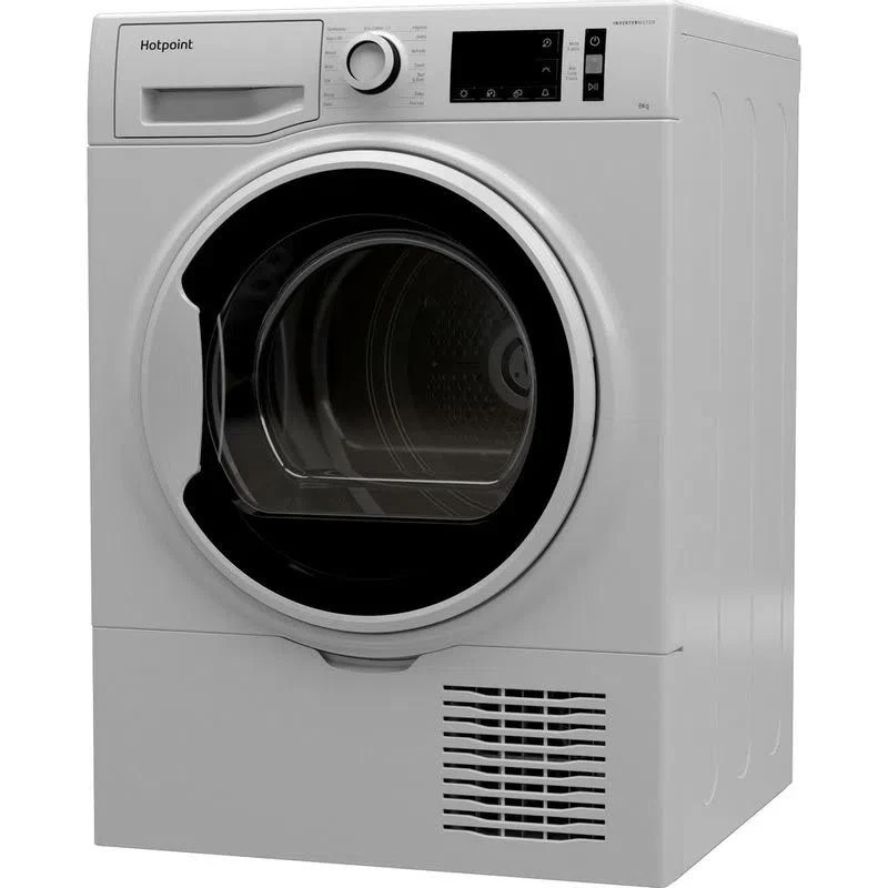 Hotpoint H3 D81WB UK 8kg Condenser Dryer - White 2 Hotpoint H3 D81WB UK 8kg Condenser Dryer - White - Image 2