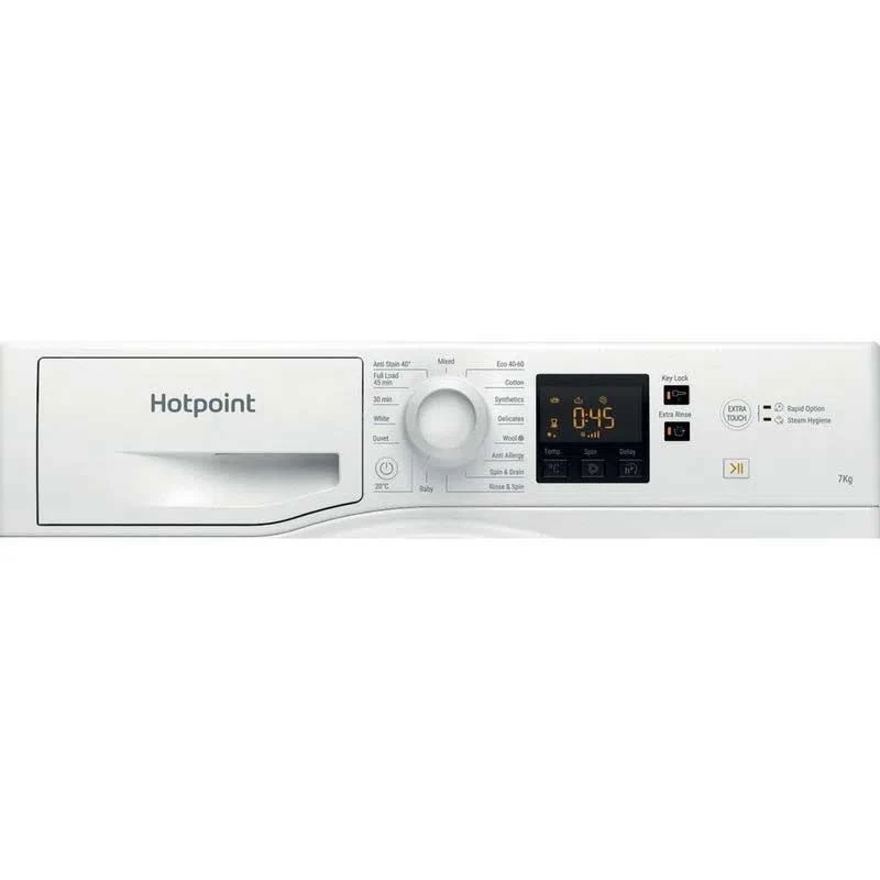 Hotpoint NSWF 743U W UK N 7kg Washing Machine - White 10 Hotpoint NSWF 743U W UK N 7kg Washing Machine - White - Image 10