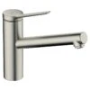 Hansgrohe Zesis M33 Single Lever Kitchen Mixer Tap 150 1Jet - Stainless Steel - 74802800