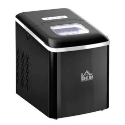 HOMCOM 12kg Portable Countertop Ice Maker Machine - Black - 800-063V70 -Blanco Shop homcom 800 063v70 main image