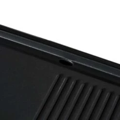 HOMCOM 1600W Non-Stick Teppanyaki Table Top Grill - Black - 800-109V70 14 HOMCOM 1600W Non-Stick Teppanyaki Table Top Grill - Black - 800-109V70 -Blanco Shop homcom 800109v70 close up view3