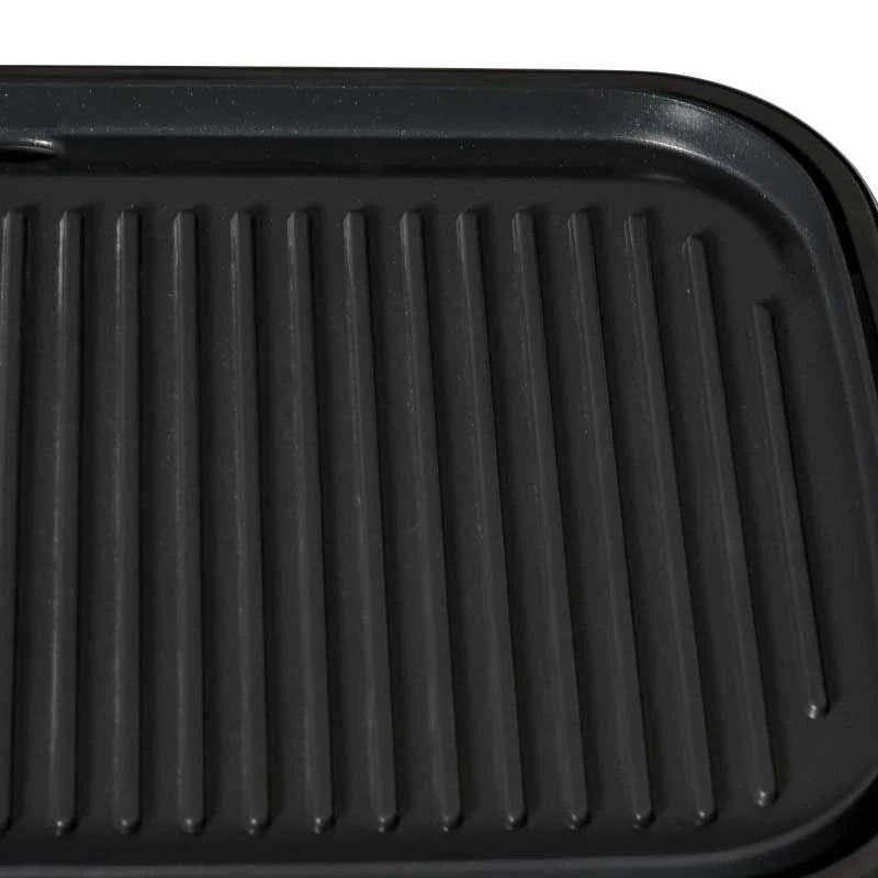 HOMCOM 1600W Non-Stick Teppanyaki Table Top Grill - Black - 800-109V70 6 HOMCOM 1600W Non-Stick Teppanyaki Table Top Grill - Black - 800-109V70 - Image 6