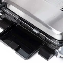 HOMCOM 2100W Health Grill & Pannini Maker - Black - 800-110V70 17 HOMCOM 2100W Health Grill & Pannini Maker - Black - 800-110V70 -Blanco Shop homcom 800110v70 clsoe up view2