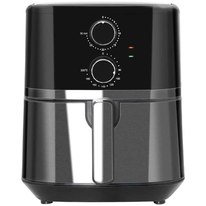 HOMCOM 1500W 4.5 Litre Air Fryer With Rapid Air Circulation - Black - 800-122V70 3 HOMCOM 1500W 4.5 Litre Air Fryer With Rapid Air Circulation - Black - 800-122V70 - Image 3