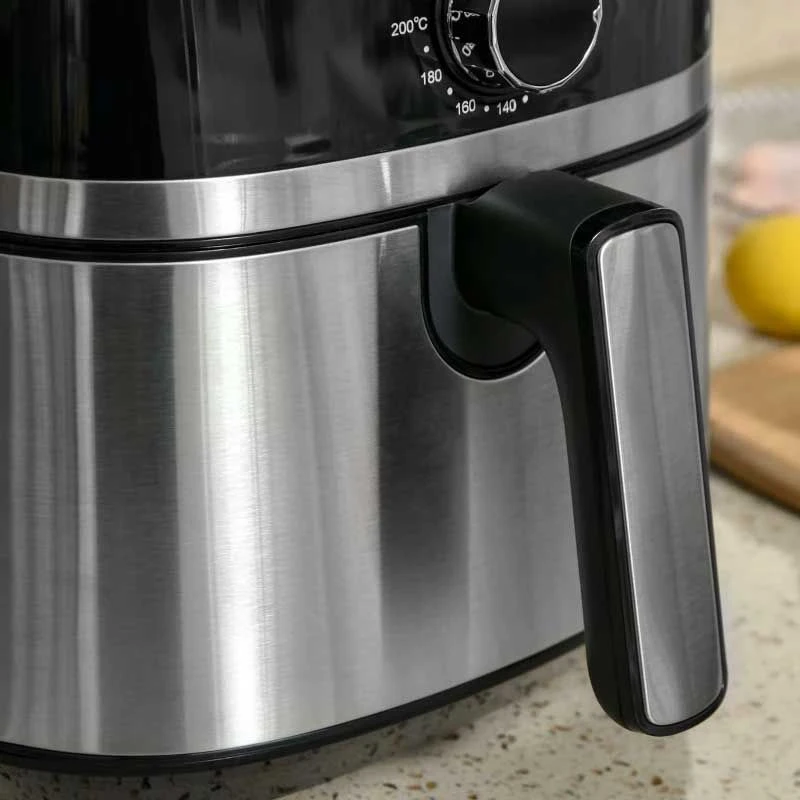 HOMCOM 1500W 4.5 Litre Air Fryer With Rapid Air Circulation - Black - 800-122V70 6 HOMCOM 1500W 4.5 Litre Air Fryer With Rapid Air Circulation - Black - 800-122V70 - Image 6