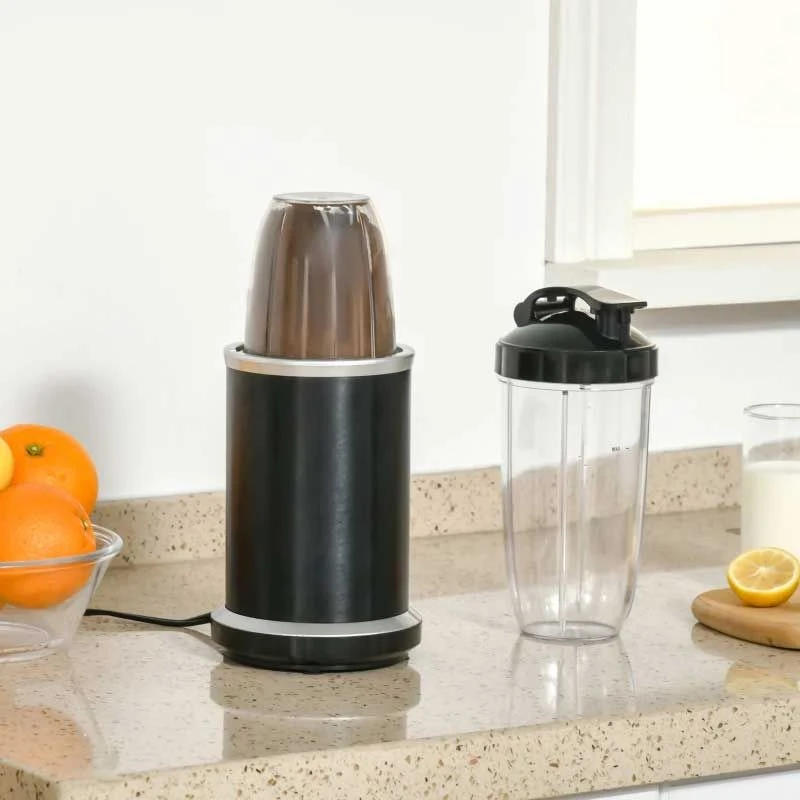 HOMCOM 1000W Countertop Blender & Smoothie Maker - Black - 800-131V70 3 HOMCOM 1000W Countertop Blender & Smoothie Maker - Black - 800-131V70 - Image 3