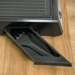 HOMCOM 2000W Health Grill & Pannini Maker - Black - 800-137V70 14 HOMCOM 2000W Health Grill & Pannini Maker - Black - 800-137V70 -Blanco Shop homcom 800137v70 drip tray