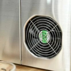 HOMCOM 20kg Portable Countertop Ice Maker Machine - Stainless Steel - 800-139V70 -Blanco Shop homcom 800139v70 fan