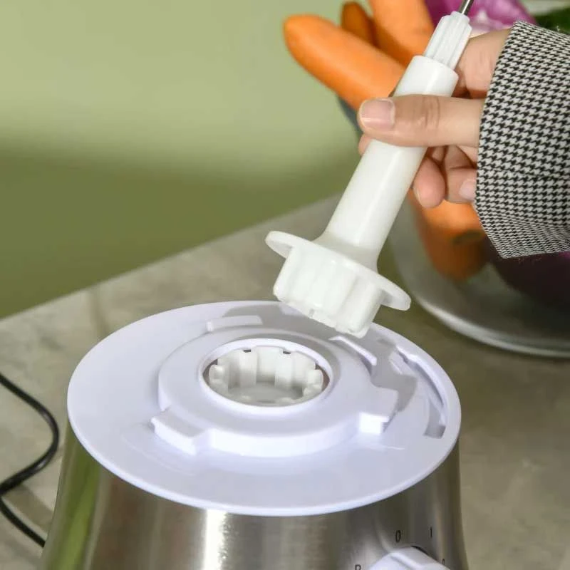 HOMCOM 500W 1.5 Litre Food Processor - Silver - 800-140V70 7 HOMCOM 500W 1.5 Litre Food Processor - Silver - 800-140V70 - Image 7