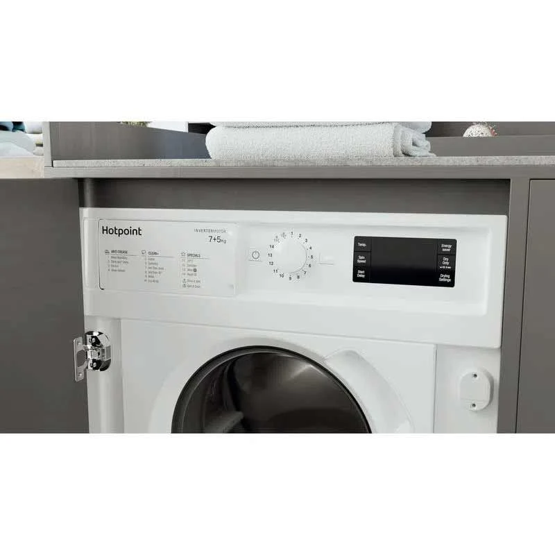 Hotpoint BI WDHG 75148 UK N Built In 1400rpm Washer Dryer 9 Hotpoint BI WDHG 75148 UK N Built In 1400rpm Washer Dryer - Image 9