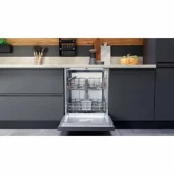 Hotpoint HBC 2B19 X UK N Built In Semi Integrated 60cm Dishwasher - Stainless Steel 19 Hotpoint HBC 2B19 X UK N Built In Semi Integrated 60cm Dishwasher - Stainless Steel -Blanco Shop hotpoint hbc 2b19 x uk n 9