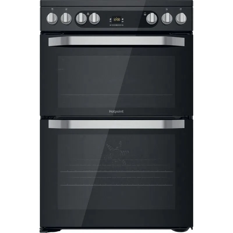 Hotpoint HDM67V9HCB/U Free Standing 60cm Electric Double Cooker - Black 1 Hotpoint HDM67V9HCB/U Free Standing 60cm Electric Double Cooker - Black