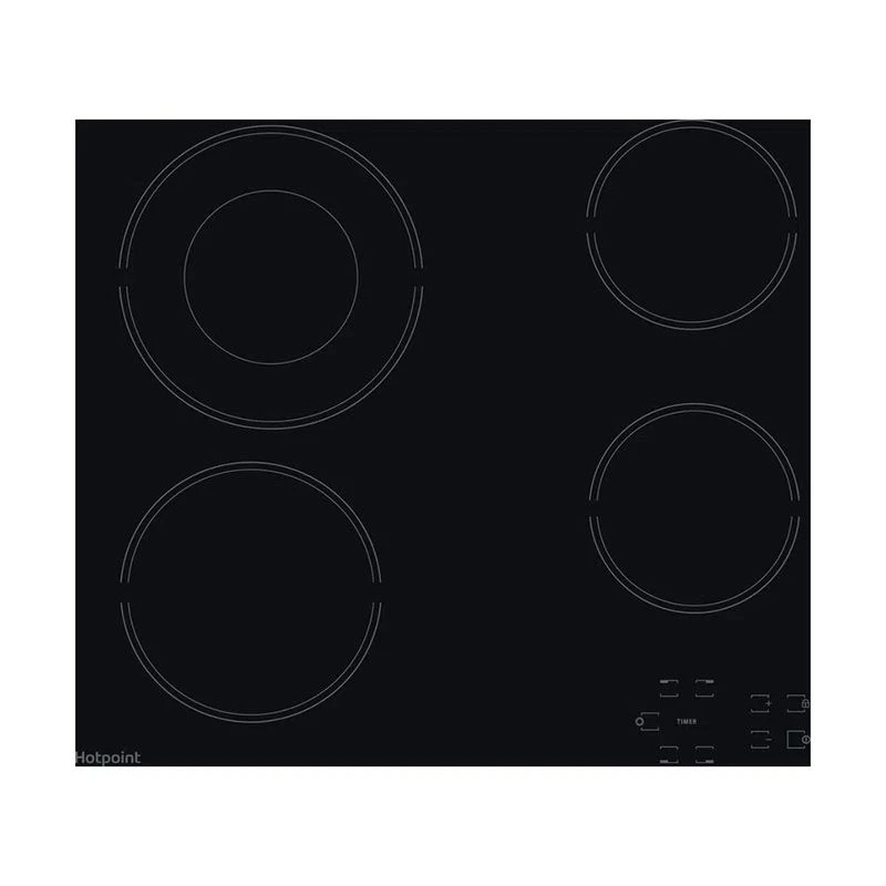 Hotpoint HR 612 CH 60cm Ceramic Hob - Black - LHO3500 1 Hotpoint HR 612 CH 60cm Ceramic Hob - Black - LHO3500