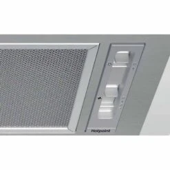 Hotpoint PCT 64 F L SS 53cm Canopy Hood - Grey