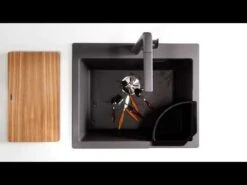 Blanco Corner-Caddy 215x215mm - Black - 235866 -Blanco Shop hqdefault 3 2