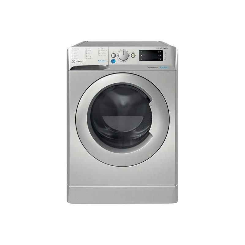 Indesit BDE 86436X S UK N 8/6kg 1400rpm Washer Dryer - Silver 1 Indesit BDE 86436X S UK N 8/6kg 1400rpm Washer Dryer - Silver