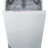 Indesit DSIE 2B10 UK N Built In 45cm Dishwasher - White