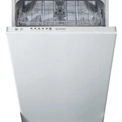 Indesit DSIE 2B10 UK N Built In 45cm Dishwasher - White