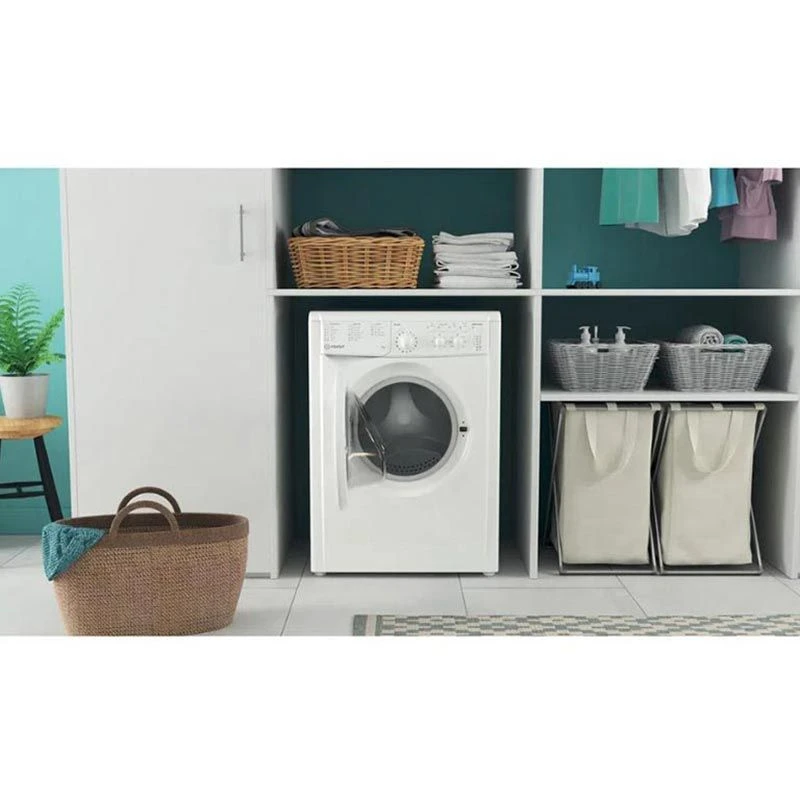 Indesit IWC 71252 W UK N Free Standing 7kg 1200rpm Washing Machine - White 3 Indesit IWC 71252 W UK N Free Standing 7kg 1200rpm Washing Machine - White - Image 3