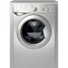 Indesit IWDC 65125 S UK N Free Standing 6/5kg 1200rpm Washer Dryer - Silver - IWDC 65125 S UK N