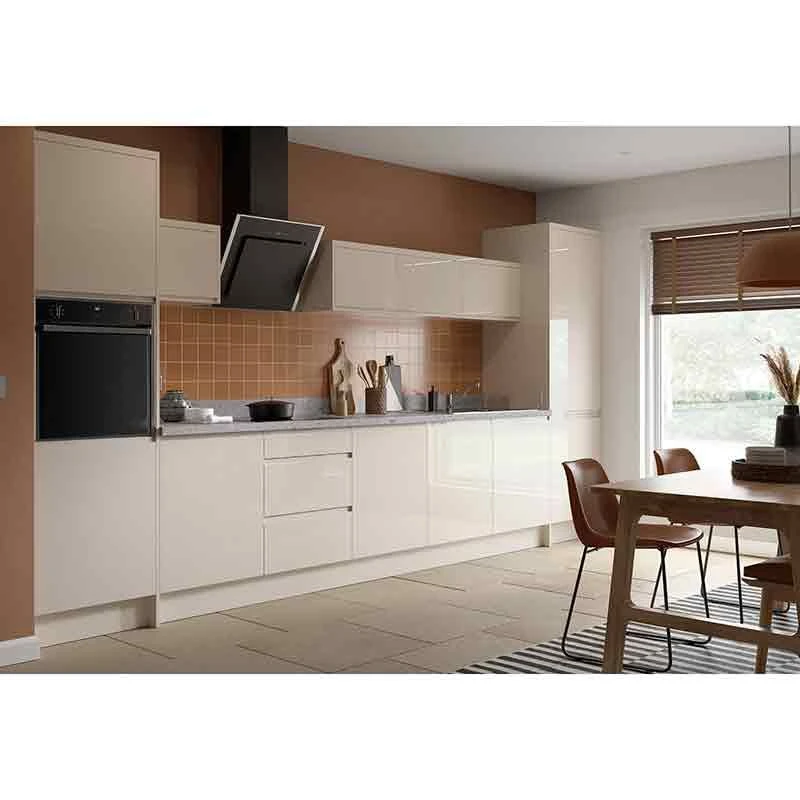 Kitchen Kit J-Pull Appliance Door - 715x596mm - Super Gloss - Cashmere - FKKJ0127 2 Kitchen Kit J-Pull Appliance Door - 715x596mm - Super Gloss - Cashmere - FKKJ0127 - Image 2