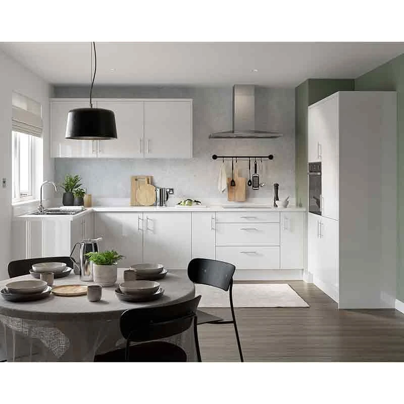 Kitchen Kit Slab 2745mm Plinth - Super Gloss - White - FKKF0023 2 Kitchen Kit Slab 2745mm Plinth - Super Gloss - White - FKKF0023 - Image 2