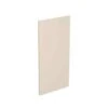 Kitchen Kit Slab 800mm Wall Cabinet End Panel Only - Super Gloss - Cashmere - FKKF0144