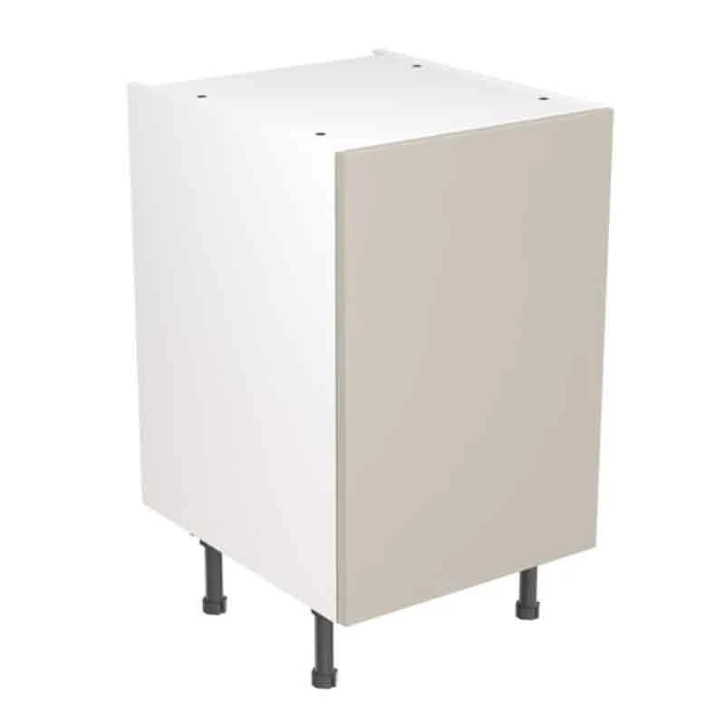 Kitchen Kit Slab 500mm Base Cabinet - Super Gloss - Light Grey - Flatpacked - FKKF0203 1 Kitchen Kit Slab 500mm Base Cabinet - Super Gloss - Light Grey - Flatpacked - FKKF0203