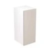 Kitchen Kit Slab 300mm Wall Cabinet - Super Gloss - Light Grey - Flatpacked - FKKF0211
