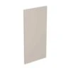 Kitchen Kit Slab 800mm Wall Cabinet End Panel Only - Super Gloss - Light Grey - FKKF0244