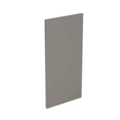 Kitchen Kit Slab 800mm Wall Cabinet End Panel Only - Super Gloss - Dust Grey - FKKF0344