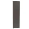 Kitchen Kit Slab 2400mm Larder Cabinet End Panel - Super Gloss - Graphite - Flatpacked - FKKF0430