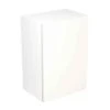 Kitchen Kit Slab 500mm Wall Cabinet - Ultra Matt - White - Flatpacked - FKKF0513
