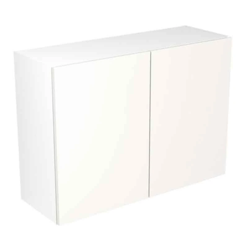 Kitchen Kit Slab 1000mm Wall Cabinet - Ultra Matt - White - Flatpacked - FKKF0515 1 Kitchen Kit Slab 1000mm Wall Cabinet - Ultra Matt - White - Flatpacked - FKKF0515