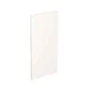 Kitchen Kit Slab 800mm Wall Cabinet End Panel Only - Ultra Matt - White - FKKF0544