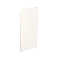 Kitchen Kit Slab 800mm Wall Cabinet End Panel Only - Ultra Matt - White - FKKF0544