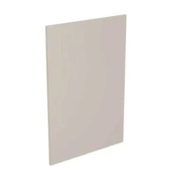 Kitchen Kit Slab 600mm Base Cabinet End Panel Only - Ultra Matt - Light Grey - Flatpacked - FKKF0728