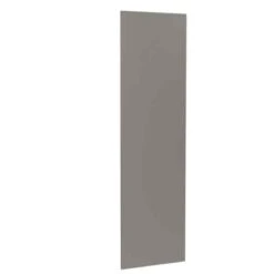 Kitchen Kit Slab 2400mm Larder Cabinet End Panel - Ultra Matt - Dust Grey - Flatpacked - FKKF0830