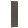 Kitchen Kit Slab 2400mm Larder Cabinet End Panel - Ultra Matt - Graphite - Flatpacked - FKKF0930